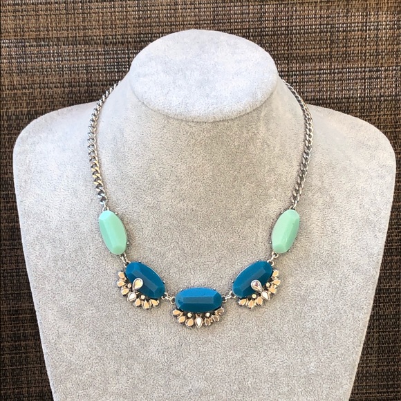 Silver & Blue Necklace - Picture 3 of 11